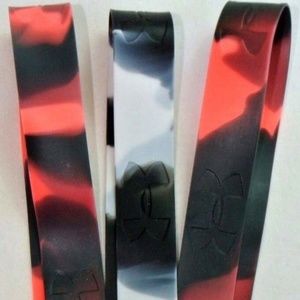 Under Armour Headbands 3 Pack Silicone Non Slip UA
